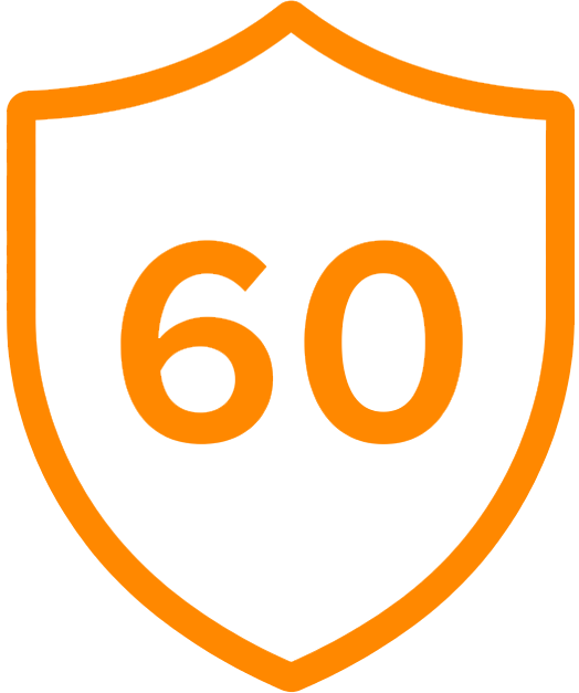 60-day money-back guarantee